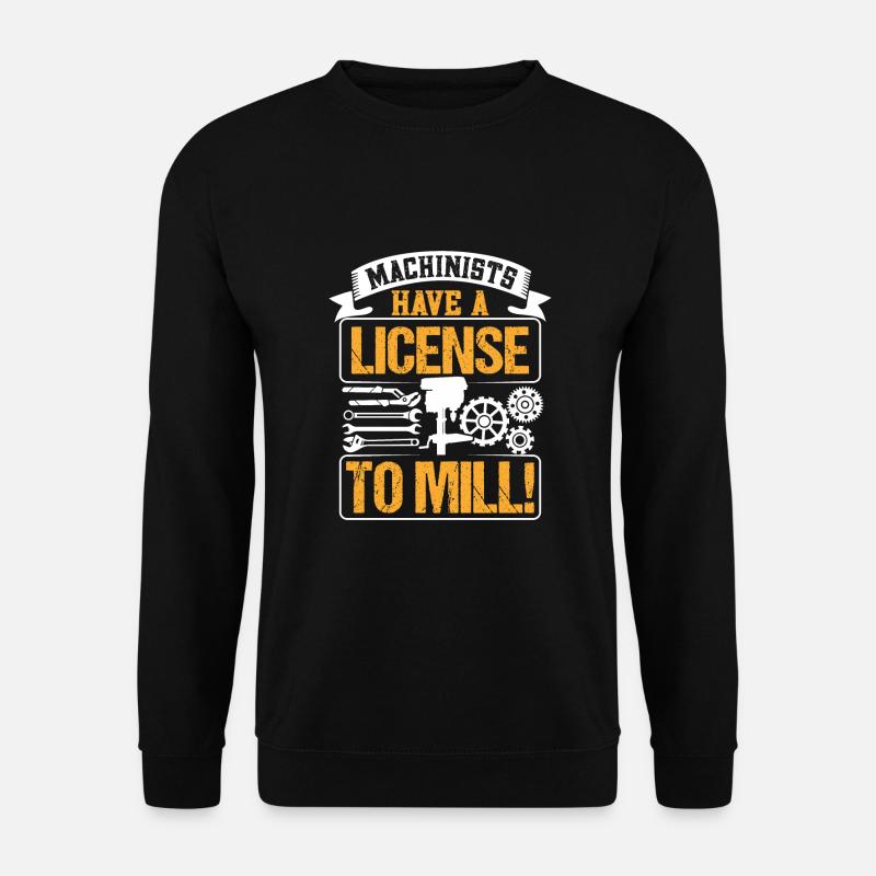 Schlosser - Unisex Pullover - Schwarz