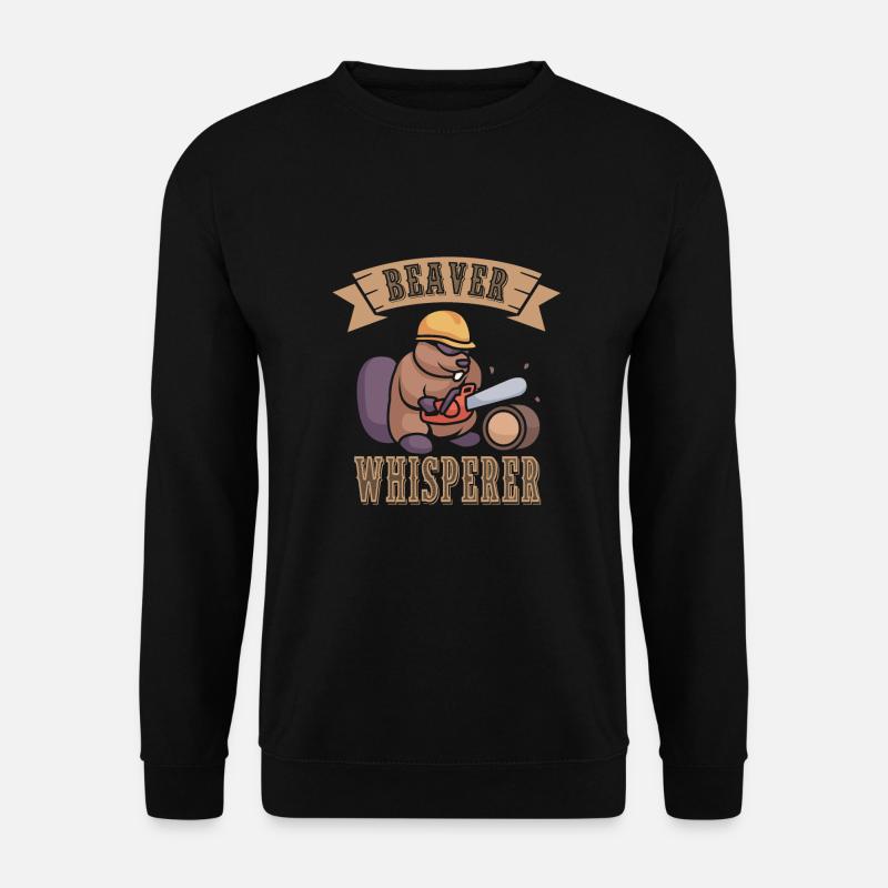Beaver Nutria - Unisex Sweatshirt - black