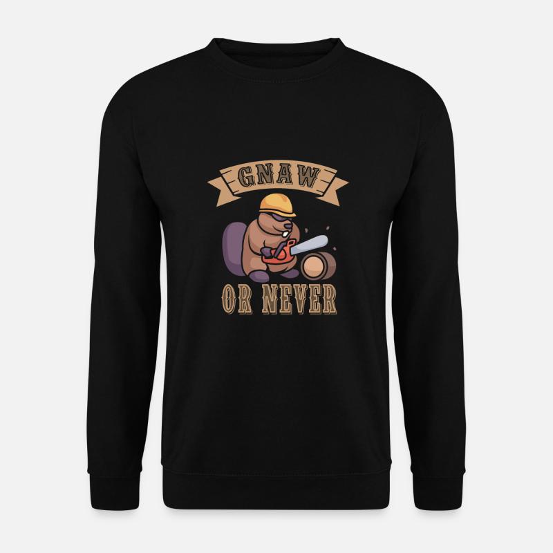 Beaver Nutria - Unisex Sweatshirt - black