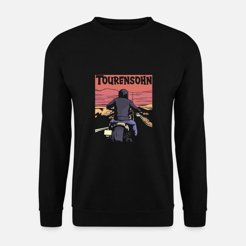 Motorrad - Unisex Pullover - Schwarz