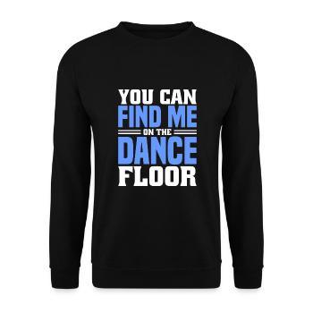 Wedding - Unisex Sweatshirt - black - Front - Alina (178cm) & Michal (187cm)