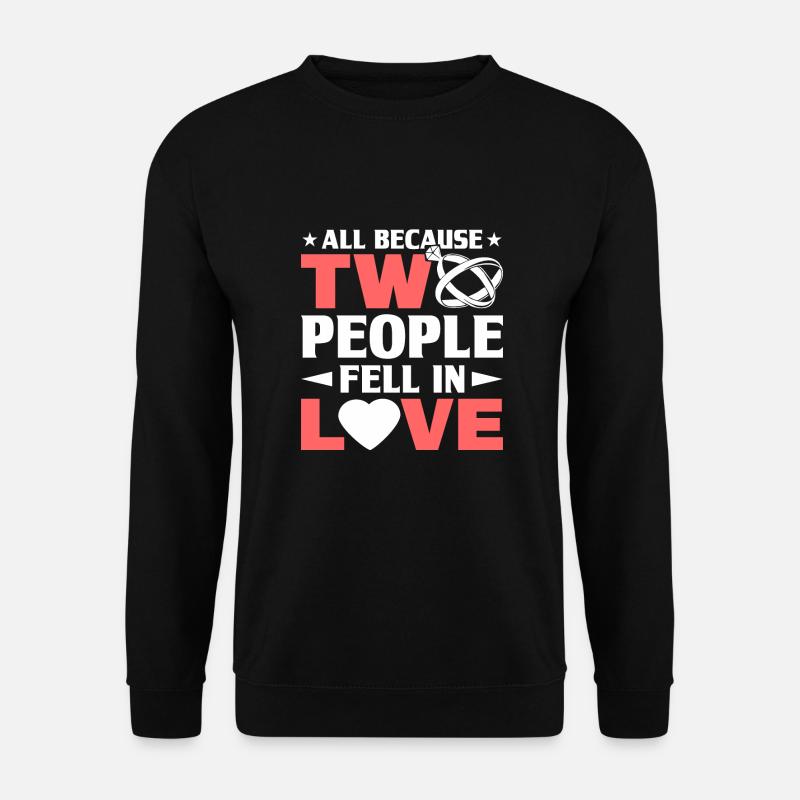 Wedding - Unisex Sweatshirt - black