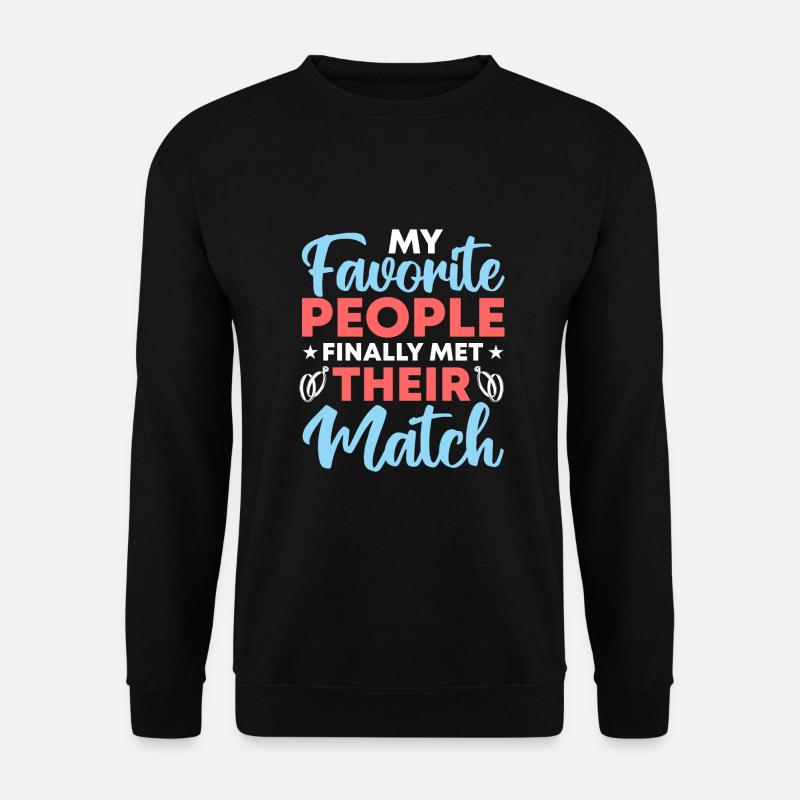 Wedding - Unisex Sweatshirt - black