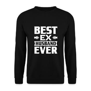 Scheidung - Unisex Pullover - Schwarz - Vorne - Alina (178cm) & Michal (187cm)