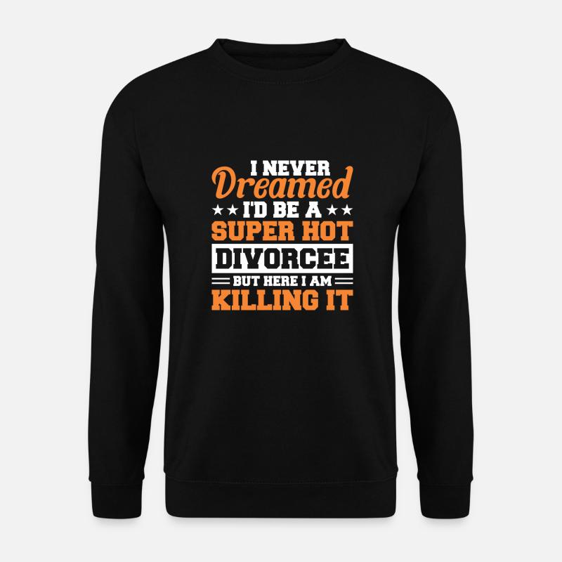 Scheidung - Unisex Pullover - Schwarz