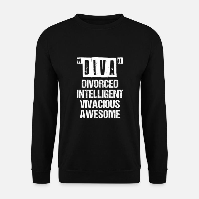 Scheidung - Unisex Pullover - Schwarz