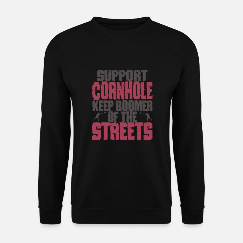 Cornhole - Unisex Pullover - Schwarz