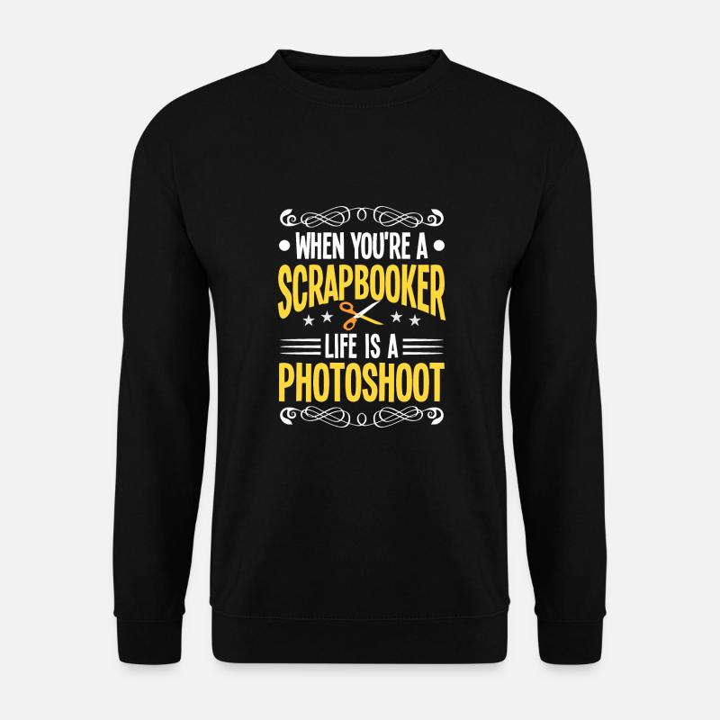Basteln - Unisex Pullover - Schwarz