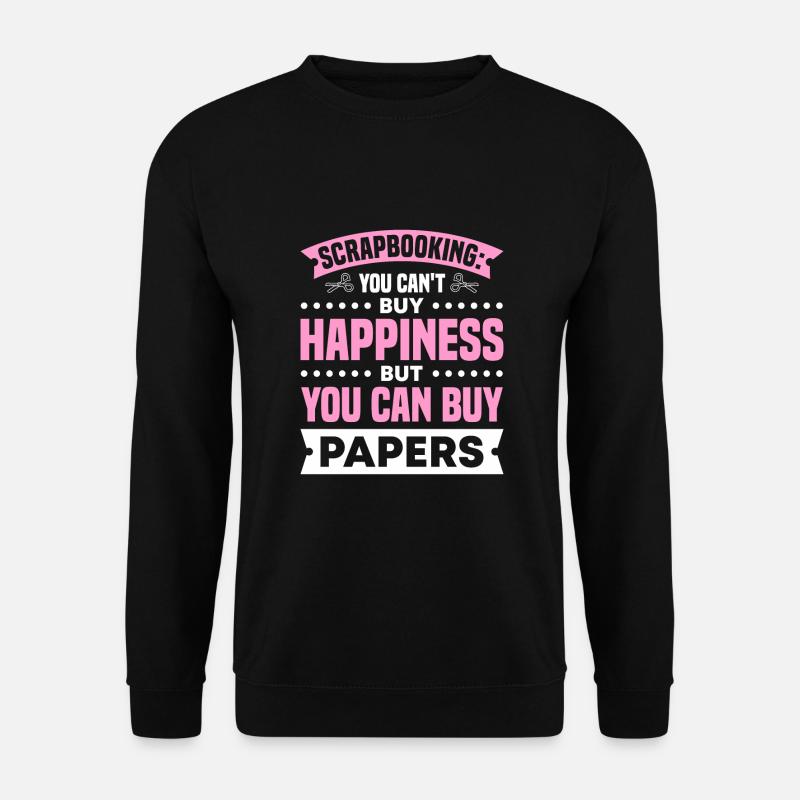 Basteln - Unisex Pullover - Schwarz