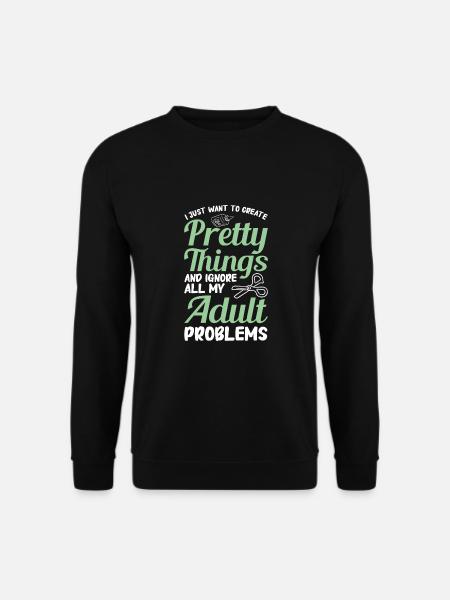 Do handicrafts - Unisex Sweatshirt - black