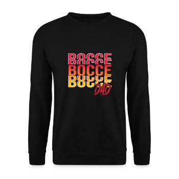 Bocce - Unisex Pullover - Schwarz - Vorne - Alina (178cm) & Michal (187cm)