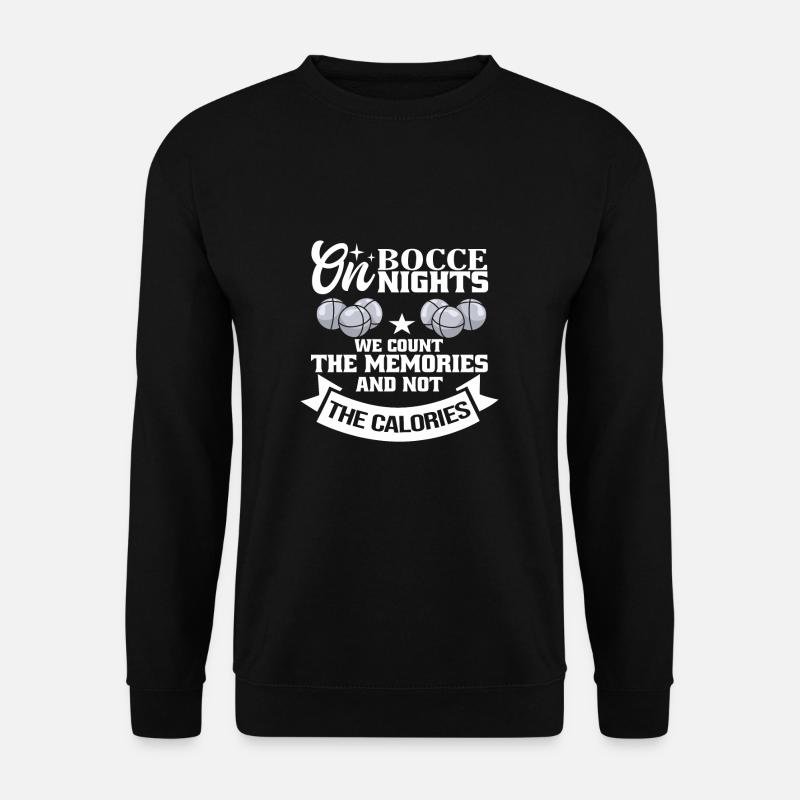 Bocce - Unisex Pullover - Schwarz