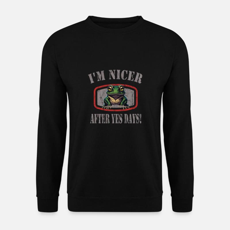 Yes Day - Unisex Sweatshirt - black