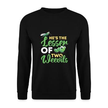 Insekten - Unisex Pullover - Schwarz - Vorne - Alina (178cm) & Michal (187cm)