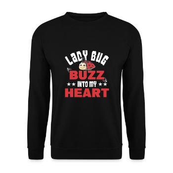 Insekten - Unisex Pullover - Schwarz - Vorne - Alina (178cm) & Michal (187cm)