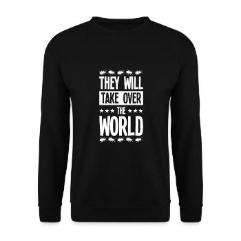 Insekten - Unisex Pullover - Schwarz - Vorne - Alina (178cm) & Michal (187cm)