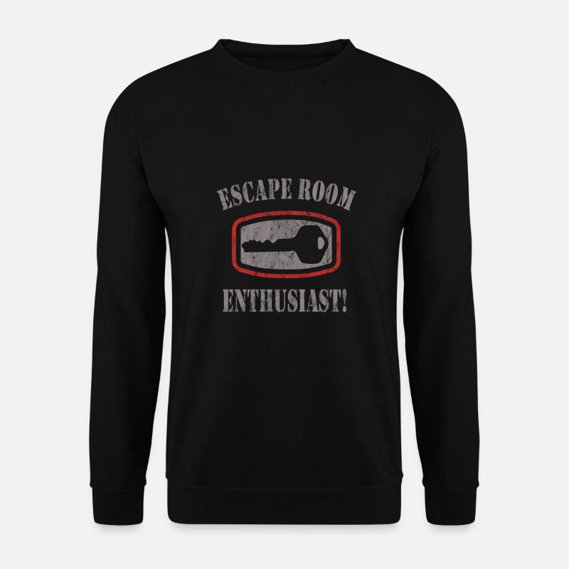Escape Room - Unisex Pullover - Schwarz