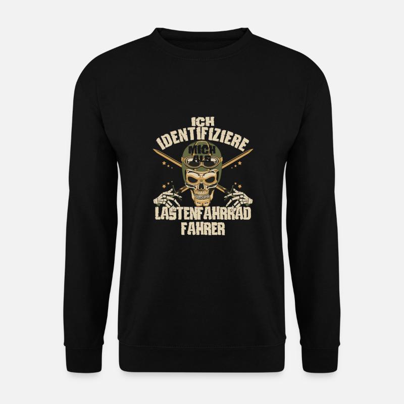 Motorradfahrer - Unisex Pullover - Schwarz