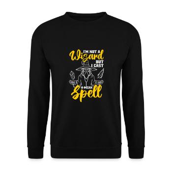 Jeu de rôle - Sweat-shirt Unisexe - noir - Devant - Alina (178cm) & Michal (187cm)