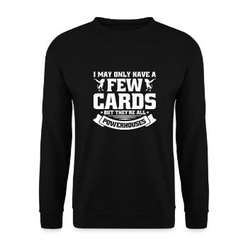 Jeu de rôle - Sweat-shirt Unisexe - noir - Devant - Alina (178cm) & Michal (187cm)