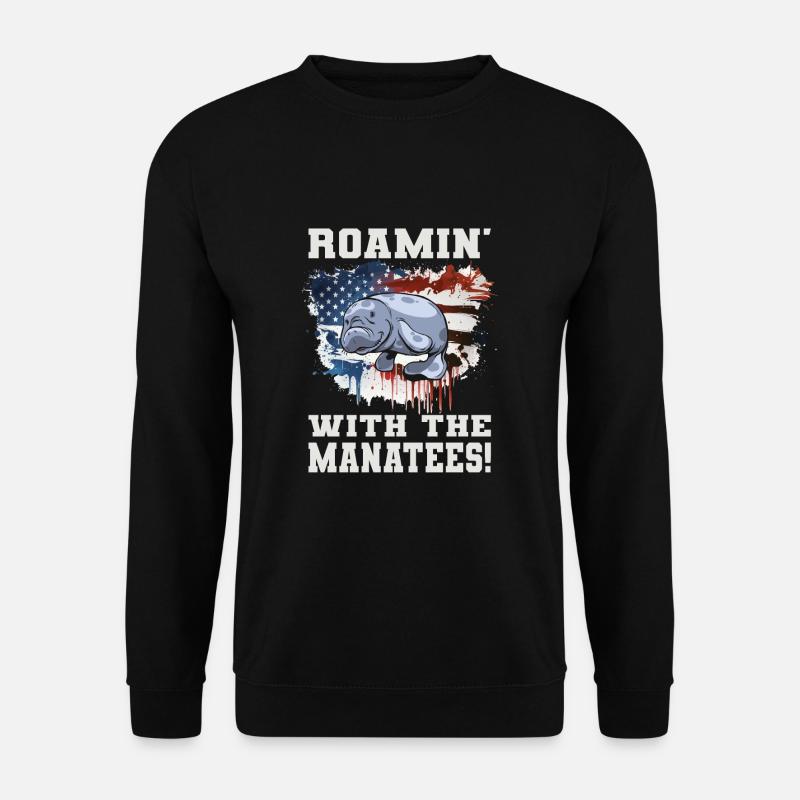 Manatee - Unisex Sweatshirt - black