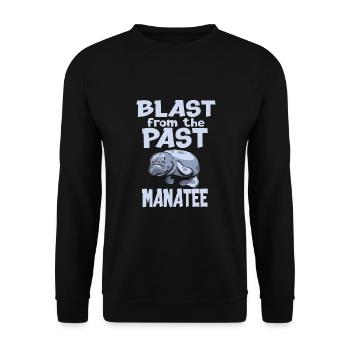 Seekuh - Unisex Pullover - Schwarz - Vorne - Alina (178cm) & Michal (187cm)