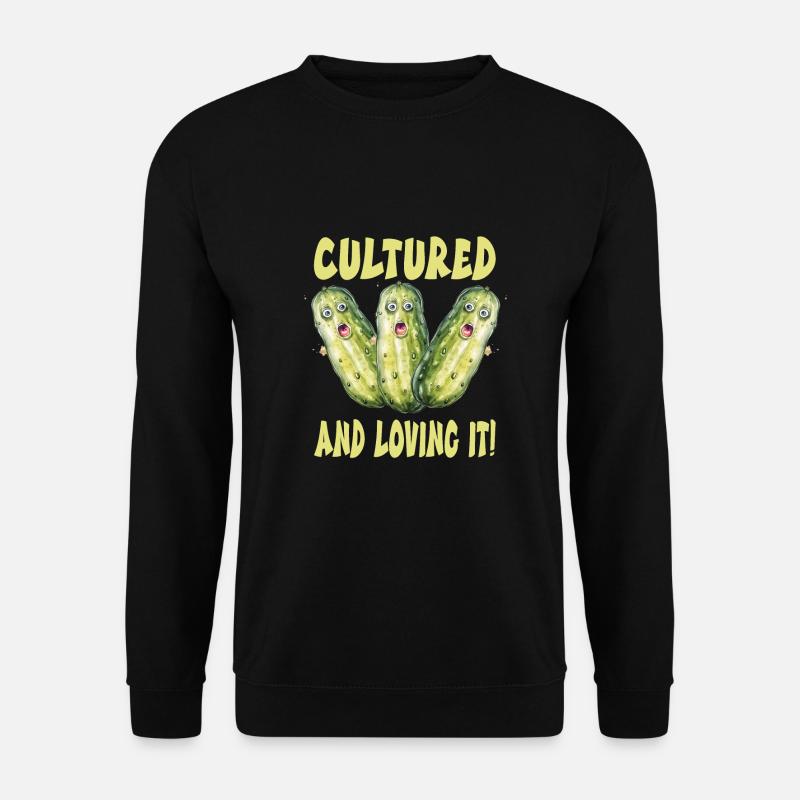 Gurken - Unisex Pullover - Schwarz