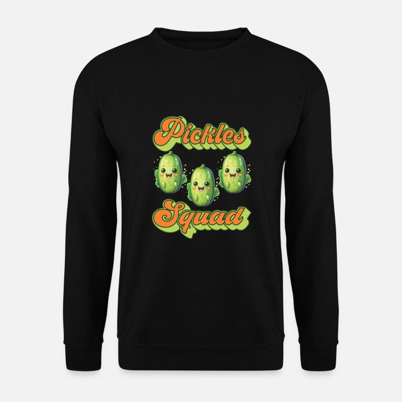 Gurken - Unisex Pullover - Schwarz