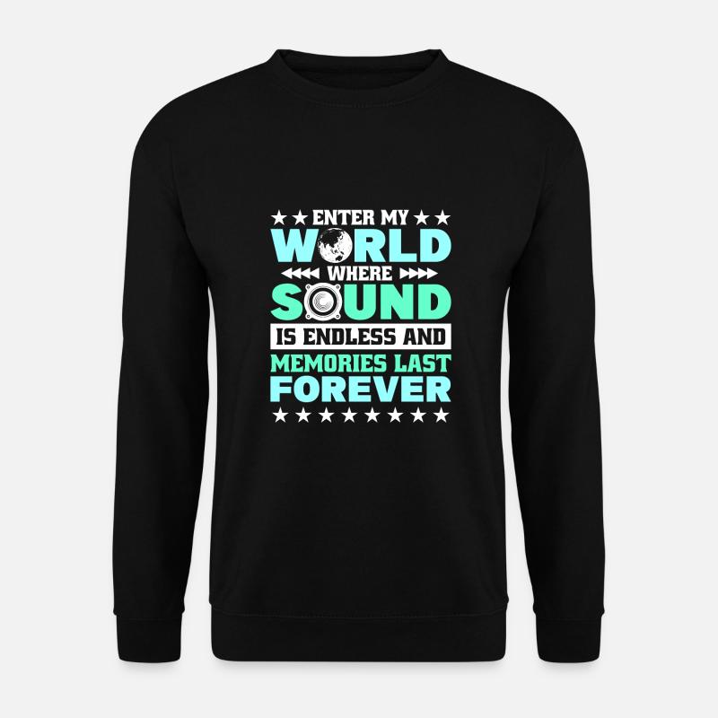 Festival - Unisex Pullover - Schwarz