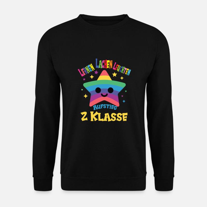 2. Schuljahr - Unisex Pullover - Schwarz