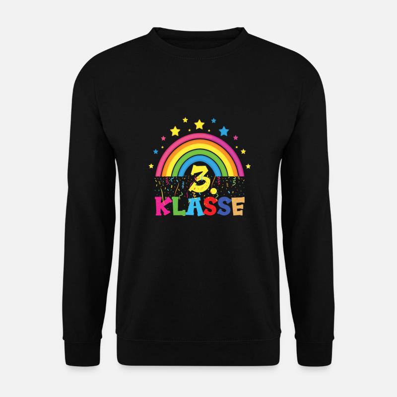 3. Schuljahr - Unisex Pullover - Schwarz