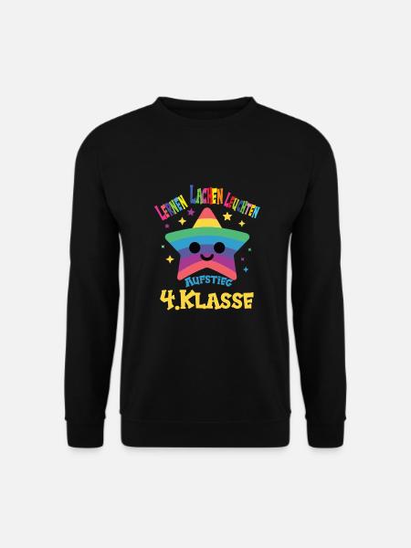 4. Schuljahr - Unisex Pullover - Schwarz