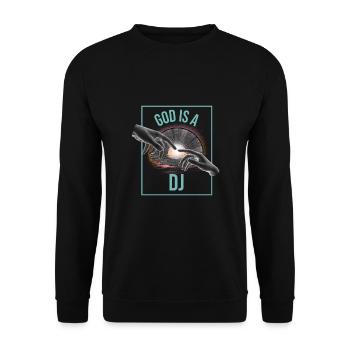 Festival - Unisex Pullover - Schwarz - Vorne - Alina (178cm) & Michal (187cm)