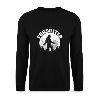 Furry Fandom - Unisex Sweatshirt - black - Front - Alina (178cm) & Michal (187cm)