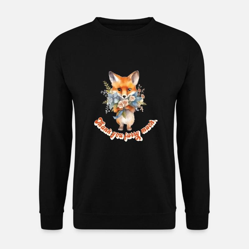 Fandom à fourrure - Sweat-shirt Unisexe - noir