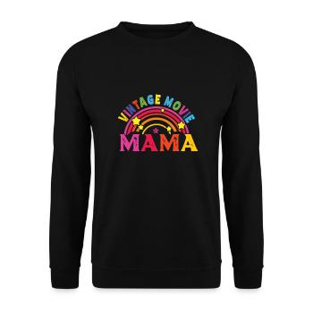 Vieux films - Sweat-shirt Unisexe - noir - Devant - Alina (178cm) & Michal (187cm)