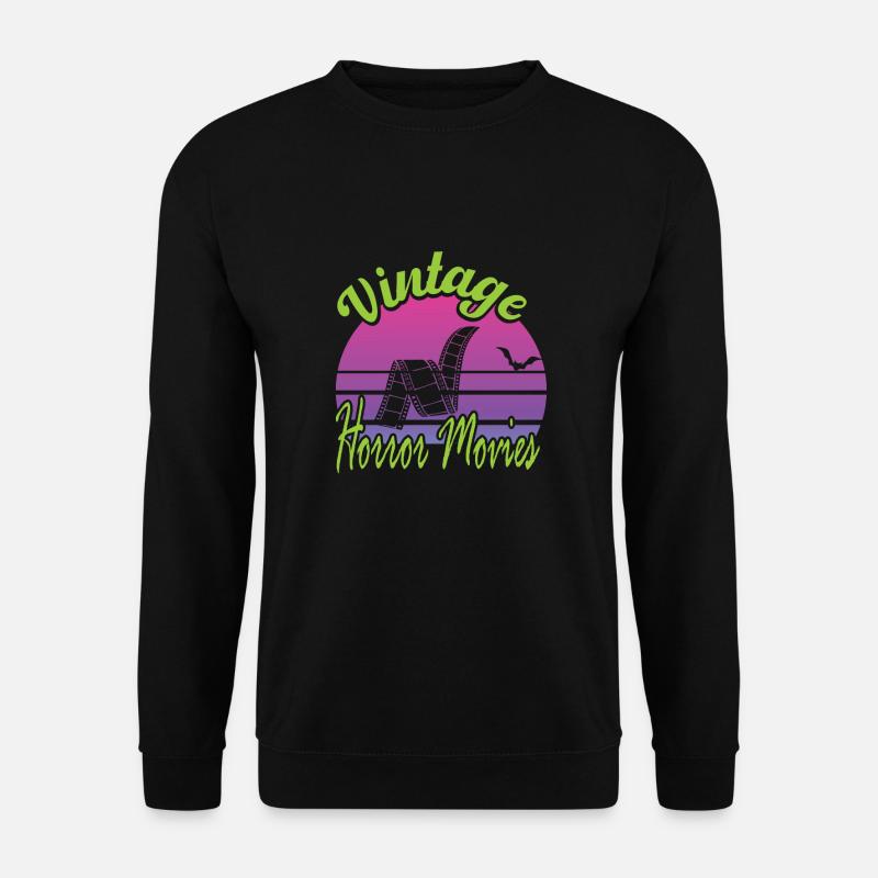 Alte Filme - Unisex Pullover - Schwarz