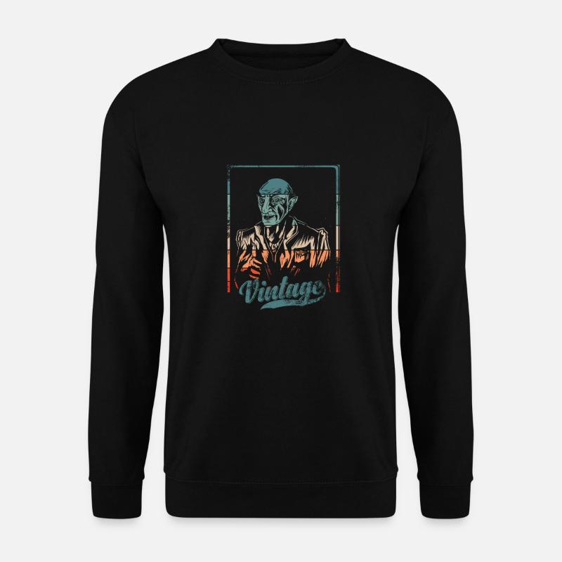 Alte Filme - Unisex Pullover - Schwarz