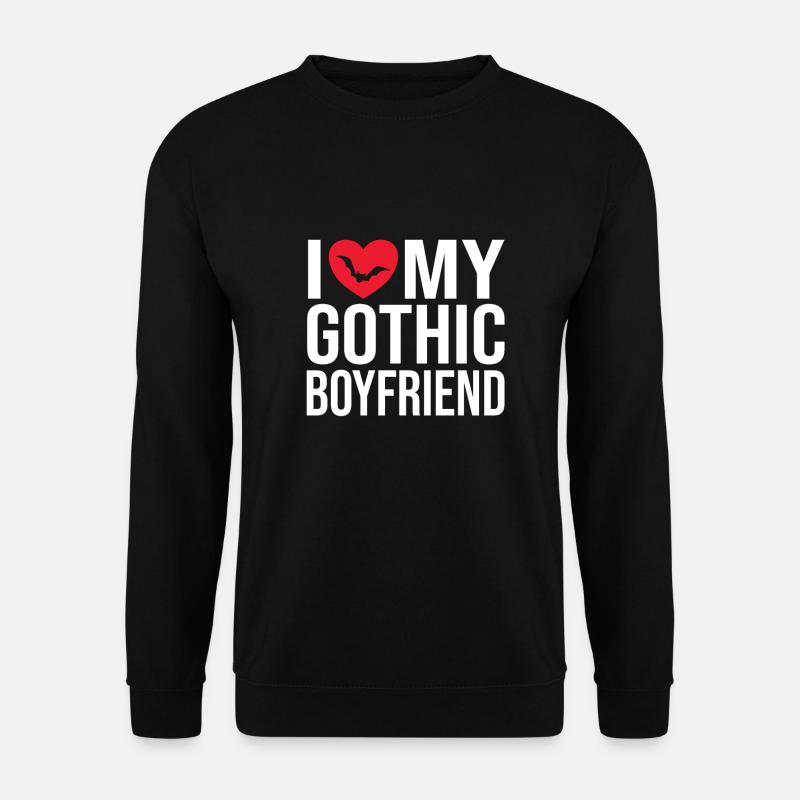 Goth Emo - Unisex Pullover - Schwarz
