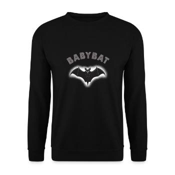 Goth Emo - Unisex Sweatshirt - black - Front - Alina (178cm) & Michal (187cm)