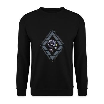 Goth Emo - Unisex Sweatshirt - black - Front - Alina (178cm) & Michal (187cm)