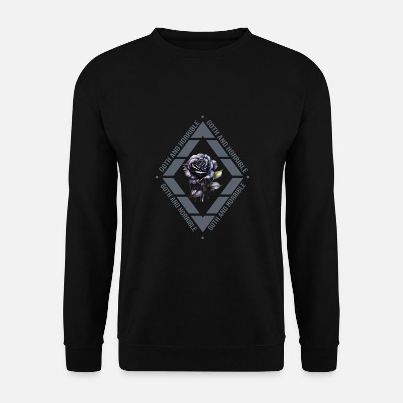 Goth Emo - Unisex Pullover - Schwarz