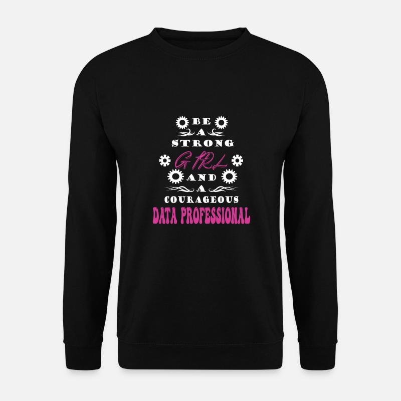 Daten Analytiker Datenschutz Beauftragter - Unisex Pullover - Schwarz