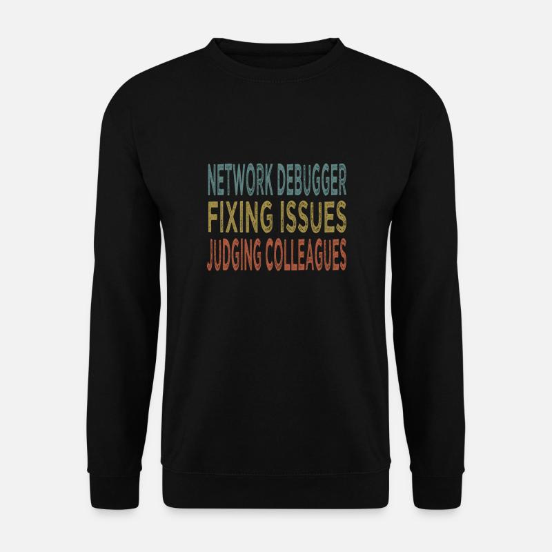 Network Engineer - Unisex Pullover - Schwarz