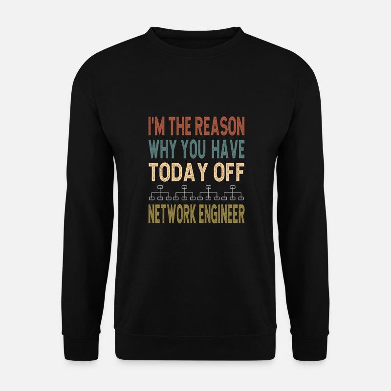 Network Engineer - Unisex Sweatshirt - black
