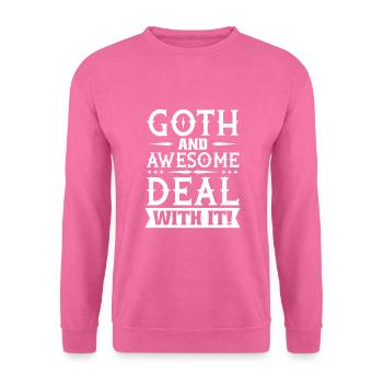 Goth Emo - Unisex Sweatshirt - pink - Front