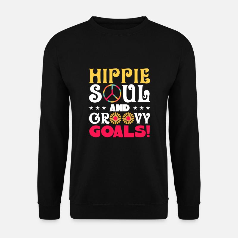 Hippy - Unisex Sweatshirt - black