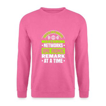 Network Engineer - Unisex Sweatshirt - pink - Front