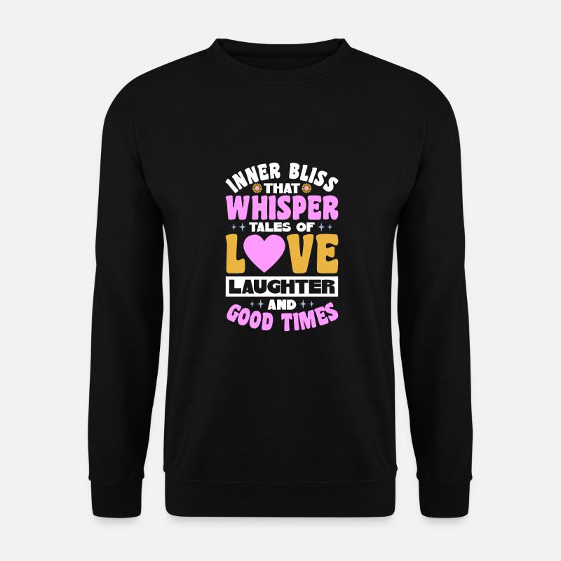 Hippy - Unisex Sweatshirt - black