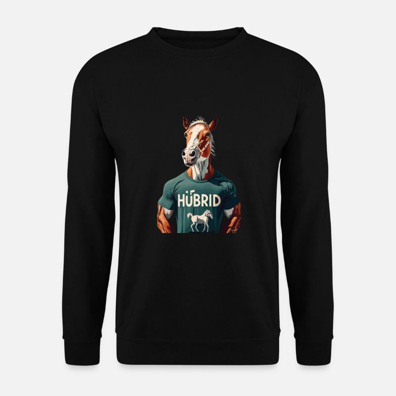 Hübrid - Unisex Pullover - Schwarz